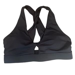 Black Women's Sports Bra